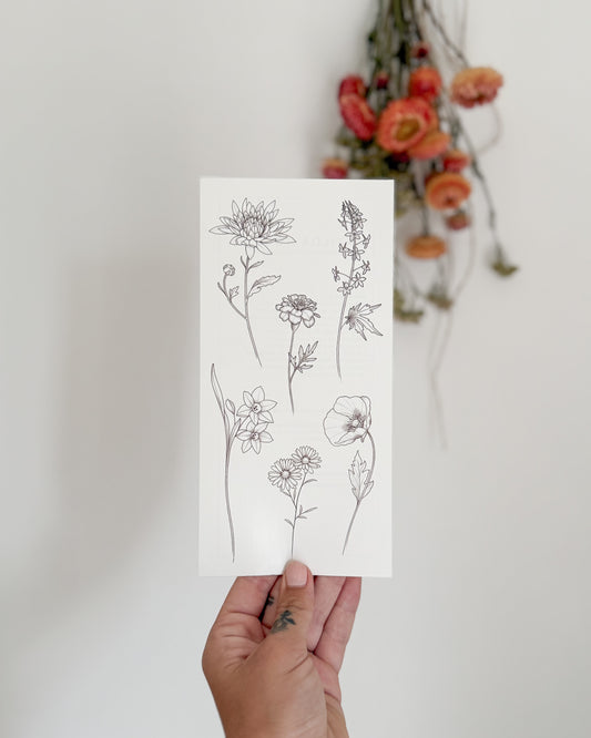 Birth Flowers (July-Dec)