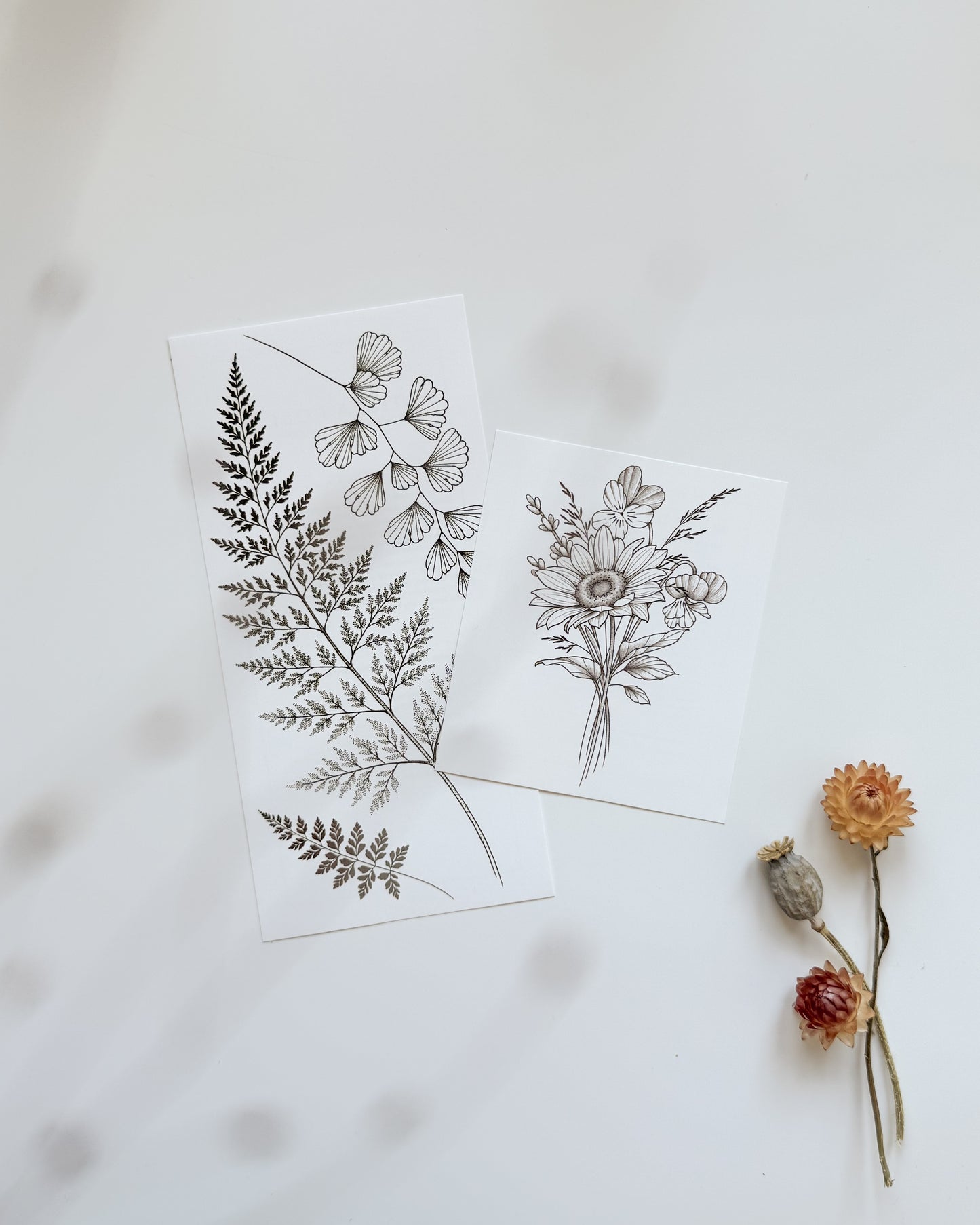 Botanical Pack: Ferns & Flower Bouquet